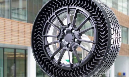 米其林顛覆產品來了 uptis 不會爆胎,不用充氣,大幅降低費用