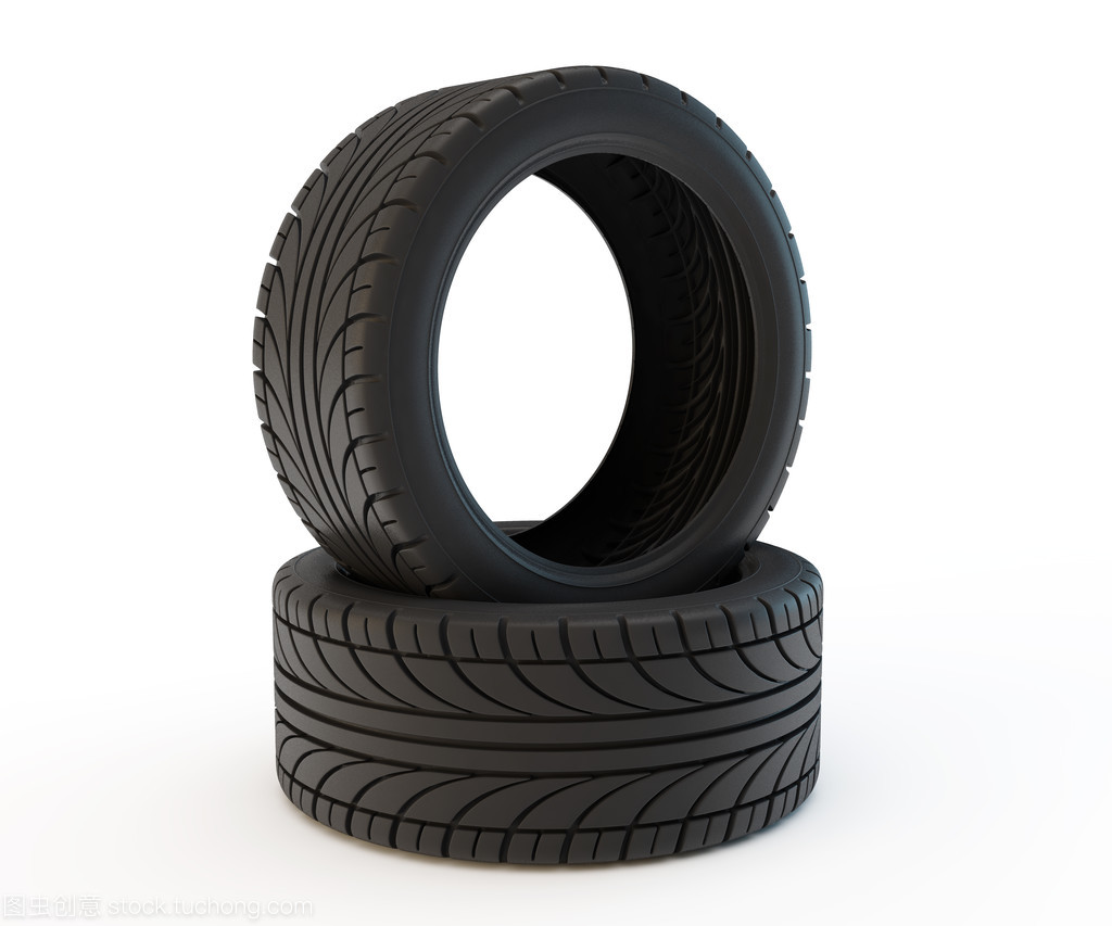 兩輛汽車的輪胎
